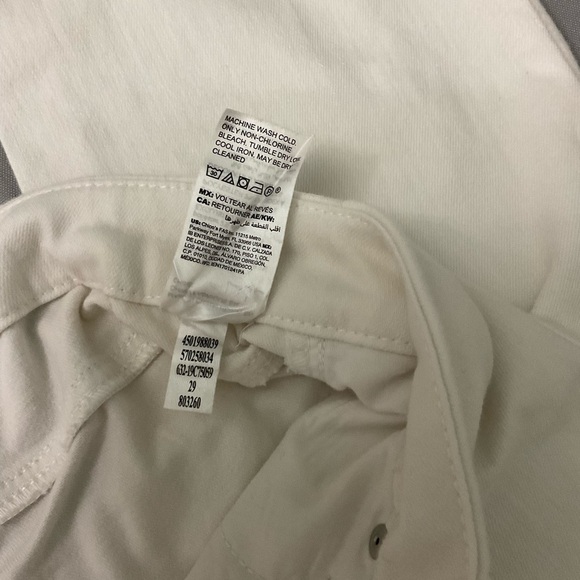 Chicos So Slimming Girlfriend Jean White Slim Leg Ankle Size 2P (Chico’s 00P) - Picture 11 of 12